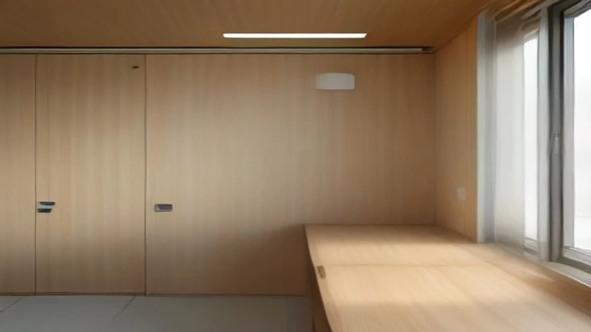 wide establishing shot of a bright minimal desk with a laptop and a smartphone showing an abstract rising line chart, used as the opening image